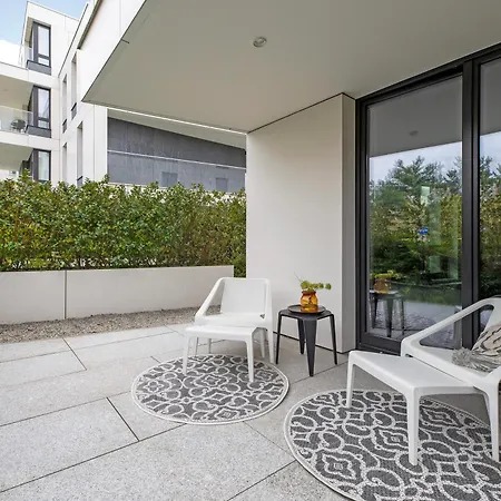 Apartament Fresh Wave - Luxury Okrzei 21, Terrace & Parking By Lion
