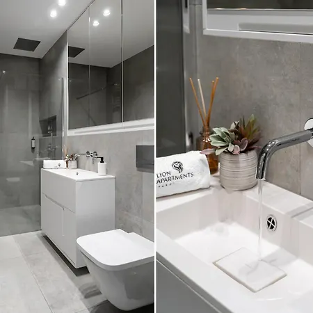 Apartament Fresh Wave - Luxury Okrzei 21, Terrace & Parking By Lion Sopot